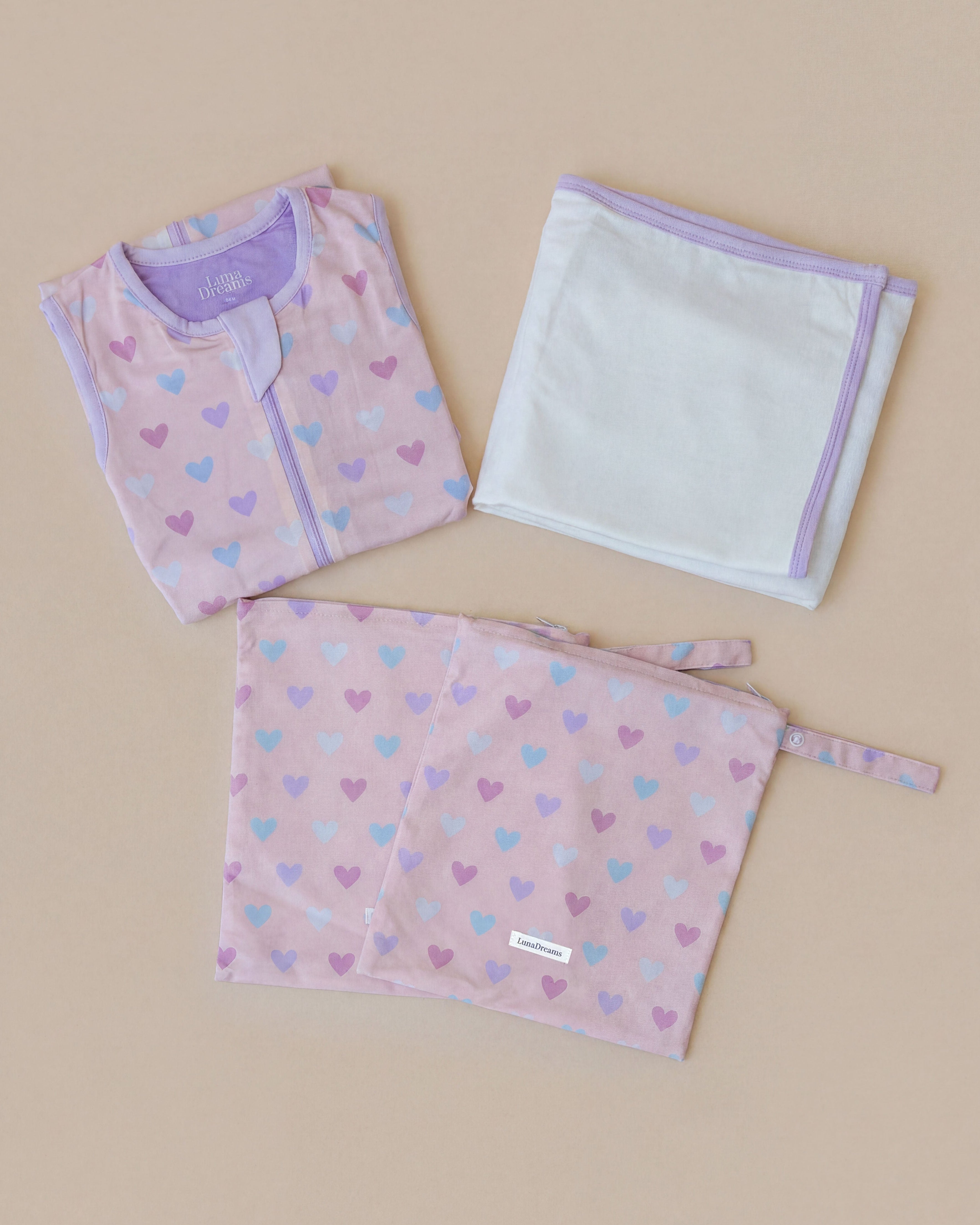 The Nestling Set with Bamboo Swaddle Wrap